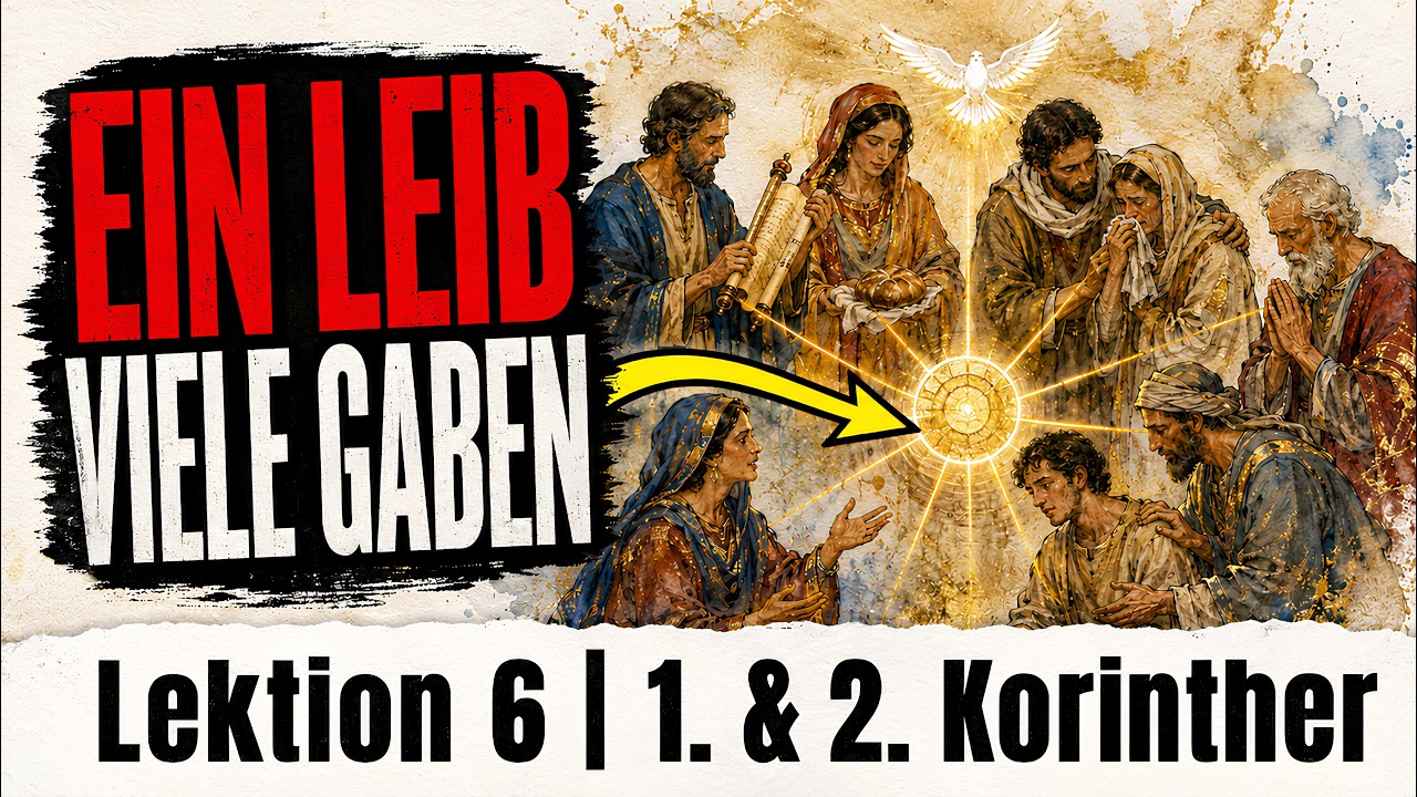 Vorschaubild: Sabbatschule Lektion 6 „Geistliche Gaben" | Bibelstudien 1. und 2. Korinther (Q3 2026)